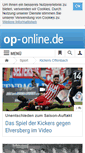 Mobile Screenshot of liveticker.op-online.de
